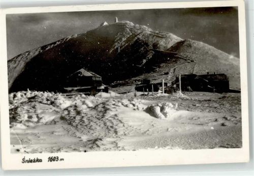 Schneekoppe Winter
