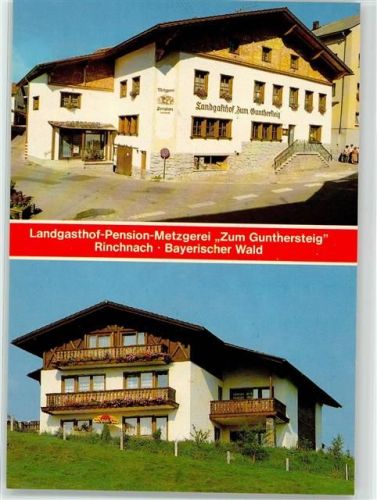 Rinchnach Gasthaus Pension Metzgerei Zum Gunthersteig