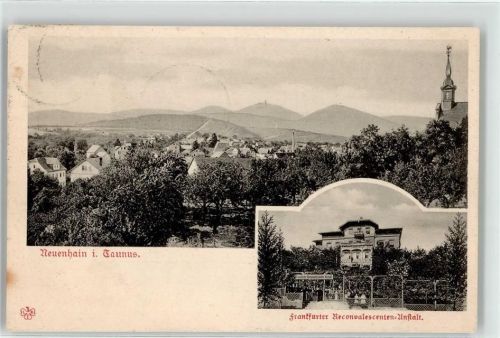 Neuenhain 1905 Frankfurter reconvalesenten Anstalt