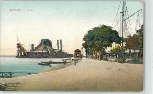 Ismailia Kantara Quantara Strand Canal Kanal