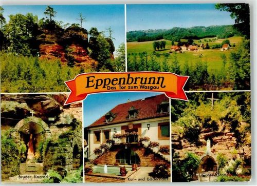 Eppenbrunn Bruder Konrad Lourdes Grotte Altschloßfelsen Kurhaus Ransbrunnerhof