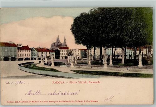 35100 Padova 1900 - Piazza Vittorio Emanuele