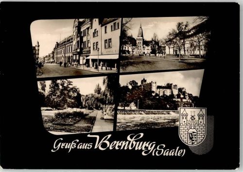 Bernburg Ernst Thälmann Straße Rosenhaag Schloss Kreiskulturhaus