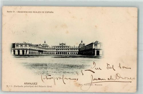 Aranjuez 1901 - Residencias Reales de Espana