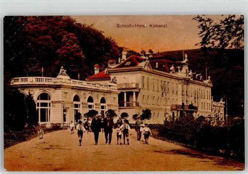 Wien Cobenzl 1915 Schloss Hotel Kobenzl