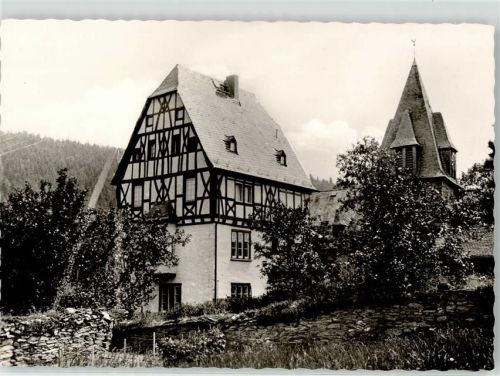 61276 W6395 Rod a d Weil - Pfarrhaus Kirche