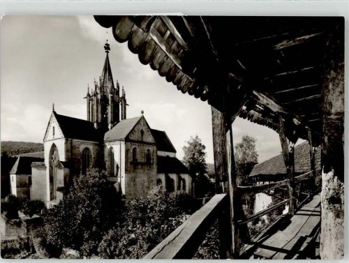 Bebenhausen Klosterkirche mit Wehrgang