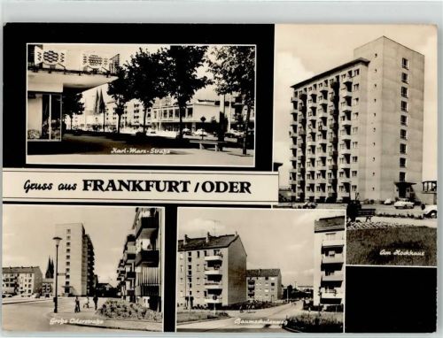 Frankfurt Karl Marx Straße Hochhaus Große Odarstraße Baumschulenweg