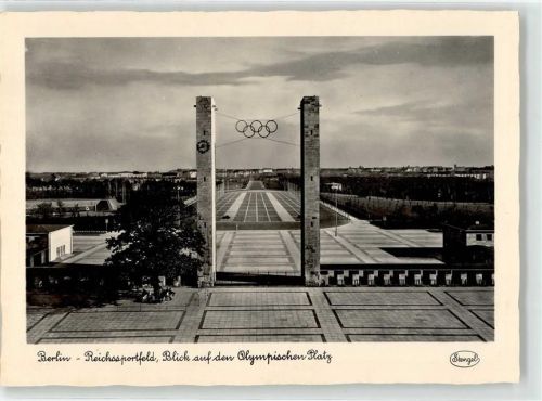 Westend Reichssportfeld Olympischer Platz Verlag Stengel