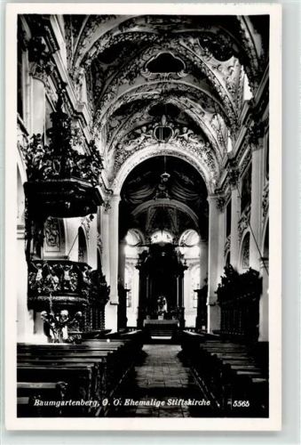 Baumgartenberg ehemalige Stiftskirche Innenansicht