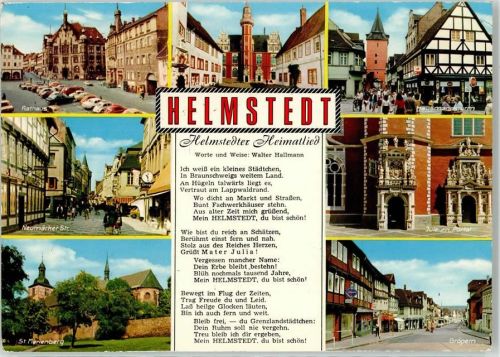 Helmstedt Rathaus Neumärker Straße St. Marienberg Hausmannsturm Juleum Portal