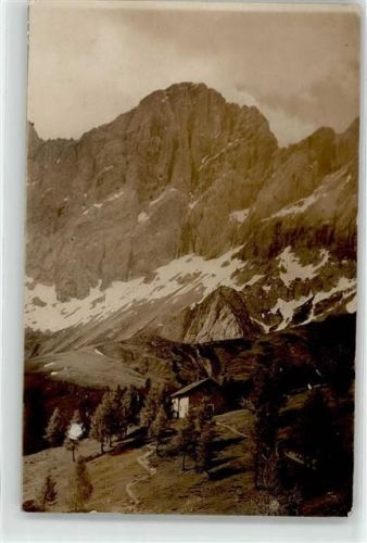 Austriahütte Berghütte Hüttenstempel Dachstein Südwand