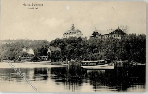 Bad Malente-Gremsmühlen Kurhotel Holsteiner Schweiz am Kellersee Ausflugsdampfer