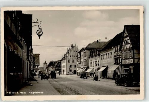 Haßfurt Hauptstrasse Geschäfte