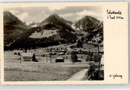 Schattwald 1954 Kirche
