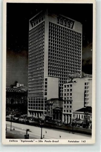 Sao Paulo 1952 Hotel Esplanana