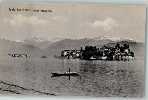 Stresa Isole Borromee Lago Maggiore Ruderboot