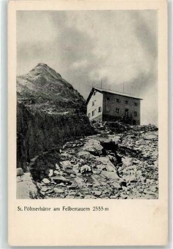 St. Pöltner Hütte Berghütte Felbertauern Hüttenstempel Tauernkogel