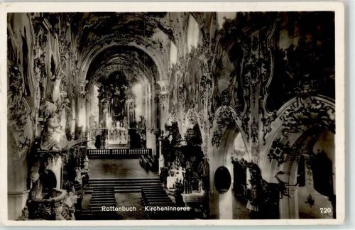Rottenbuch Kirche Innenansicht