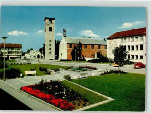 Traunreut Rathausplatz