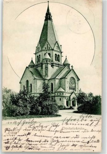 Riesa 1901 Trinitatiskirche