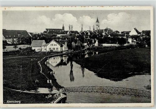 Abensberg Brücke Kirchturm