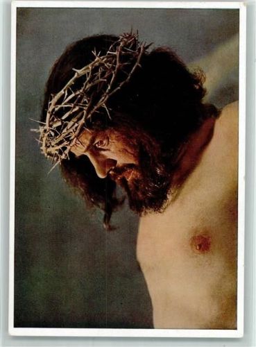 Oberammergau 1934 Jesus Kreuz Dornenkrone No.I/14