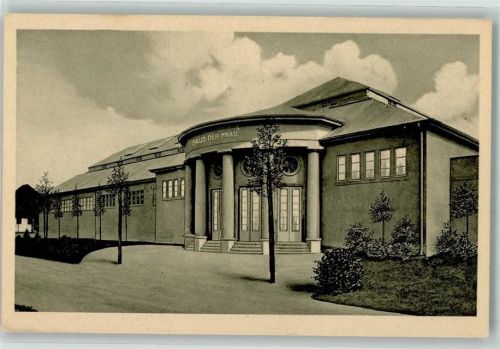 Leipzig Buchgewerbe und Graphik 1914 Haus der Frau House of Woman Architektur