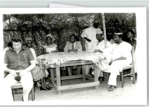Abuja Siemens Einweihungsfeier neues Kraftwaerk lokale Politiker Siemensmitarbeiter 1964 Ughelli Power Plant