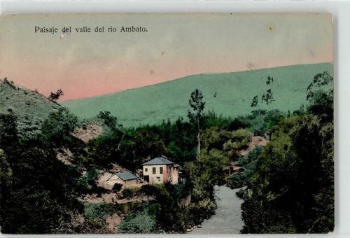 Quito 1912 - Ort handschriftlich
