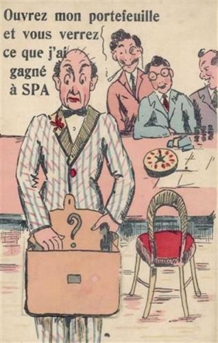 Spa Spa (Belgien) Leporello II (kleiner Einriss bei Leporello-Abdeckung)