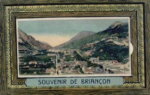 Briancon Briancon (Frankreich) Leporello Gesamtansicht I-II (kleine Abschürfung Ecke VS)