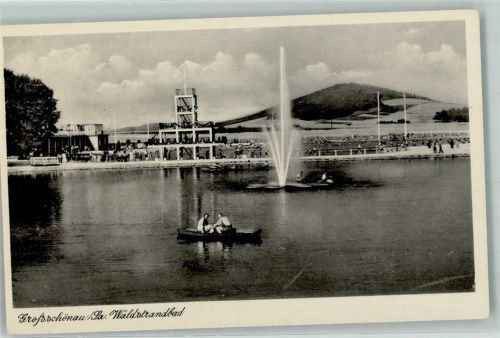 Großschönau Waldstrandbad Ruderboot