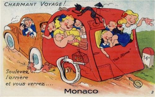 Monaco Stadtstaat Leporello, Auto I-II