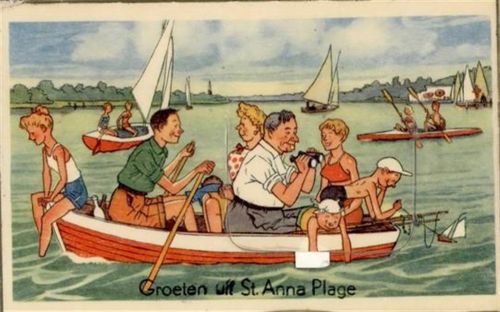 Sint Annaland Sint Anna (Niederlande) Leporello II (Stauchung)
