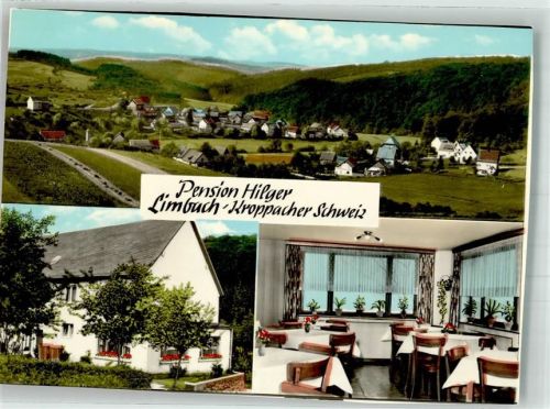 Limbach Pension Hilger Foto Original aus Archiv eines Ansichtskartenverlags