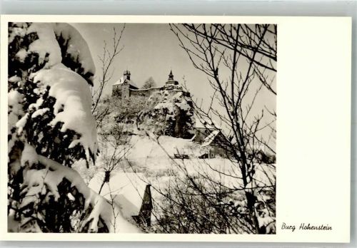 Rupprechtstegen Winter Burg Hohenstein