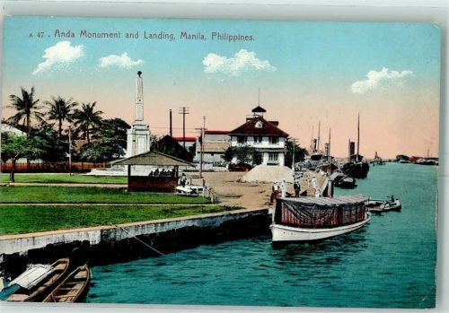 Manila - Anda Monument and Landing