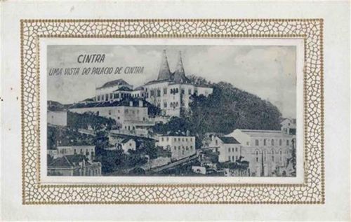 Sintra (Portugal) Leporello Palacio de Cintra I-II (Stauchung)