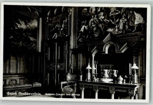 Hohenschwangau Schloss Neuschwanstein Toilette-Zimmer