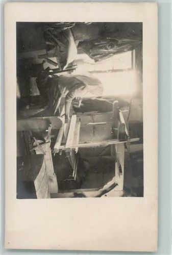 Webstuhl AK Weberei 1920 Foto AK
