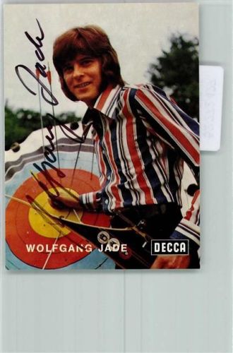 Wolfgang Jade Autogramm origin. Unterschrift Bogenschiessen