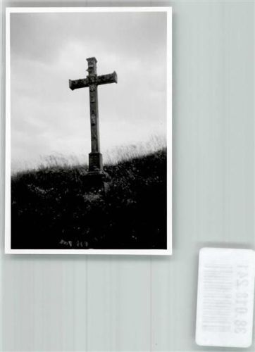 Rickenbach Wegkreuz Ort handschriftlich Foto Original aus Archiv eines Ansichtskartenverlages