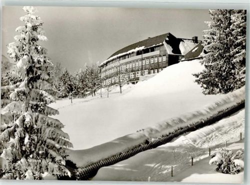 79868 W7828 Falkau Winter Kindergesundungsstätte Schuppenhörnle Krankenhaus