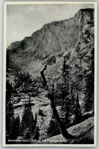83671 W8174 Benediktbeuern - Benediktienwand m. Tutzinger Hütte