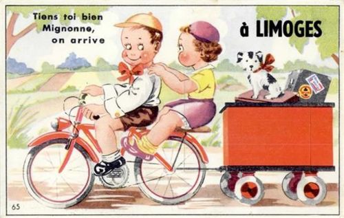 Limoges Limoges (Frankreich) Leporello I-II