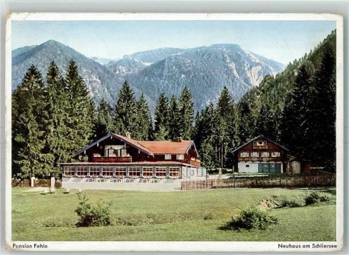 83727 W8162 Neuhaus b Schliersee - Pension Fehle Cafe