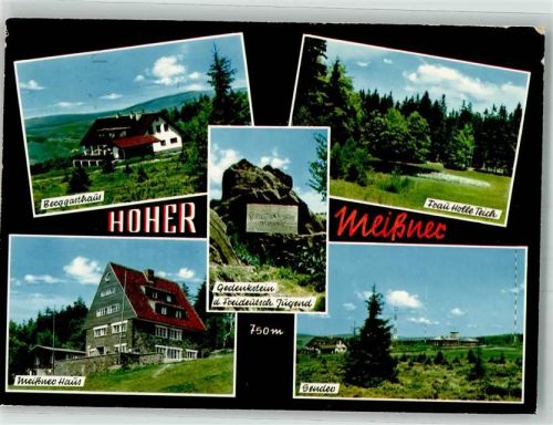 Hausen Hoher Meißner Berggasthaus Frau Holle Teich Meißnerhaus