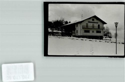 Neusatzeck Gasthaus Immenstein im Winter Foto Original aus Archiv eines Ansichtskartenverlages Ort handschriftlich