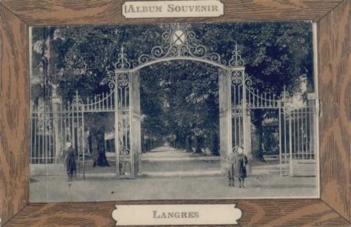 Langres Langres (Frankreich) Leporello II (Leporello-Verschluss fehlt, Ecken abgestossen, Stauchung)